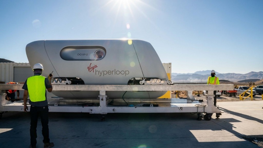 ¿Un tren?¿Una bala? Virgin Hyperloop