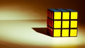 Le hizo un cuadro enorme de su cara con cubos Rubik y ¡Lo rechazó!