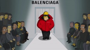 El crossover más esperado. Balenciaga- Los Simpsons