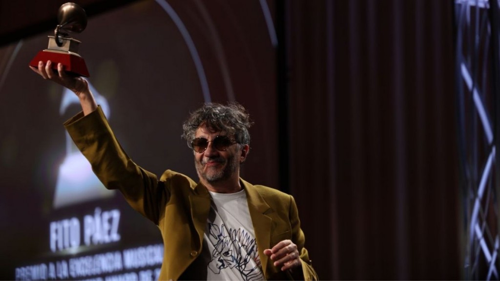 Fito Paez y un emocionante premio